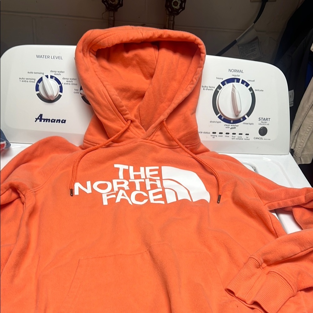 The North Face Vibrant Orange Pullover - Picture 3 of 4